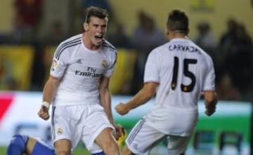 Villarreal - Real Madrid. Gareth Bale en su primer partido con los blancos.