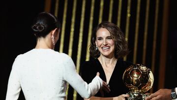 Natalie Portman soprendió a Lamine con este gesto sobre la goleada del Barça al Madrid