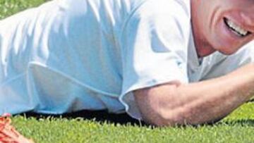 <b>YA SONRÍE. </b>Robben ya cuenta las horas para que pueda hacerse público su fichaje por el Madrid. El jueves podrían presentarle.