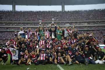 Las mejores imágenes del festejo de Chivas