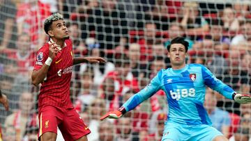 Luis Díaz roza la perfección en Inglaterra