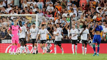 04/09/22 PARTIDO PRIMERA DIVISION
JORNADA CUATRO
VALENCIA CF - GETAFE CF
QUINTO GOL HUGO DURO 5-0 ALEGRIA