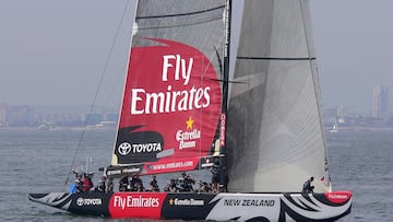 Estrella Damm luce como patrocinador de la 37ª Copa América y del Team New Zealand