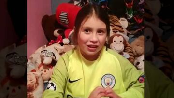 El emotivo video que una niña le dedicó a Claudio Bravo