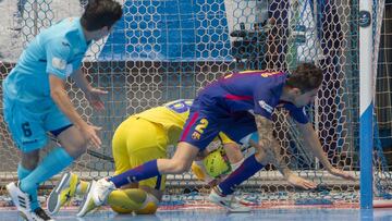 09 /06/18 FUTBOL SALA
 PLAYOFF FINAL LIGA FUTSAL
 SEGUNDO PARTIDO MOVISTAR INTER - FC BARCELONA
 GOL 2-1 AICARDO EN PROPIA PUERTA
 ERROR PACO SEDANO