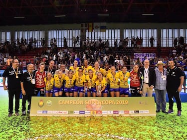 Las jugadoras del Rocasa saben pelear contra la adversidad