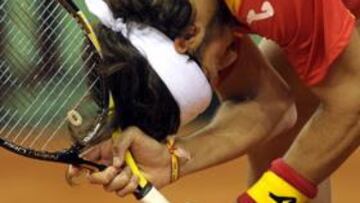Feli: "Quizás sea mi peor partido en la Copa Davis"