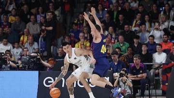 Resumen del Barcelona vs Real Madrid, jornada 23 de la Liga Endesa