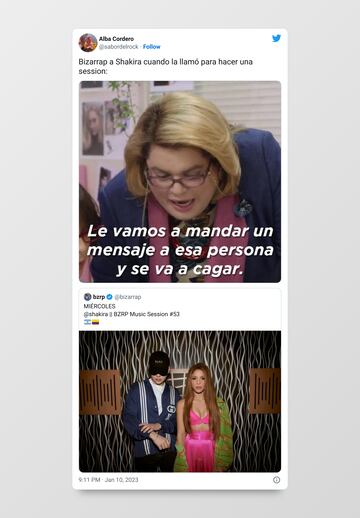 Los memes no tienen piedad con Piqué tras la ‘Music Session’ de Shakira y Bizarrap