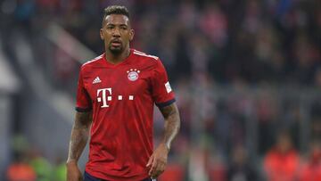 Jerome Boateng durante un partido con el Bayern Múnich.