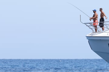 Cristiano Ronaldo y Georgina Rodríguez disfrutaron en las Islas Baleares de sus vacaciones.