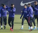 El Barça empieza a preparar la Copa sin Montoya ni Douglas
