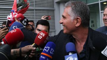 Queiroz llega a Bogotá para asumir como DT de Colombia