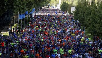 Dida y Chepkanan ganan una Marat車n de Madrid de oro