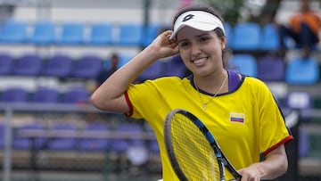 María Camila Osorio liderará al equipo Colombia en la Billie Jean King Cup