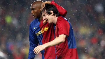 Messi y el ejemplo de Etoo con la Bota de Oro