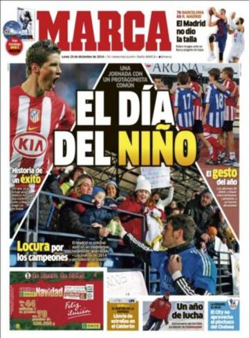 Portadas de la prensa deportiva