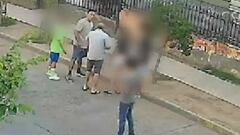 Indignante: funcionario de Gendarmería golpeó a un niño que fue a buscar un balón de fútbol a su casa