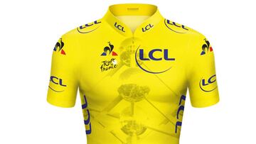Maillot conmemorativo del Tour de Francia con el dise&ntilde;o del Atomium.