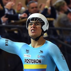 Fabián Puerta es el campeón mundial de keirin