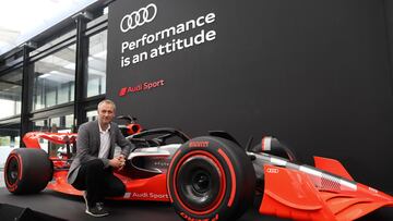 Adam Baker, jefe de Audi en la Fórmula 1.