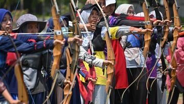 El tiro con arco, un deporte que florece en Indonesia