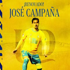 Las Palmas renueva a Campaña