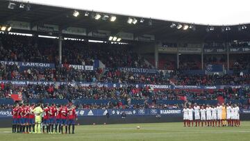 El Sadar en el partido Osasuna-Sevilla.