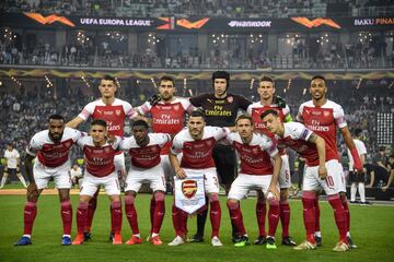 Equipo del Arsenal.