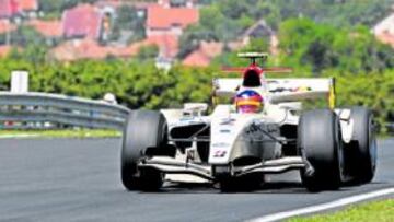 <b>EXPERIENCIA. </b>Grosjean corre en GP2 con el equipo Barwa Addax.