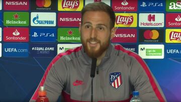 Oblak: "Tenemos que hacer el mejor partido del año"