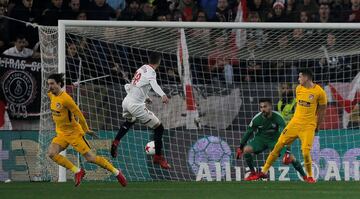 Escudero marcó el 0-1 antes del primer minuto de partido.