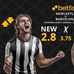 Newcastle vs. Barcelona: horario, dónde ver, pronósticos y estadísticas