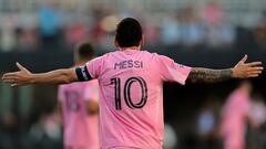 Messi realizó una jugada brillante a los 95′ y después hizo esto con un rival: pocas veces se le ve así