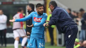 Sarri betrayed Napoli by joining Juventus - Insigne
