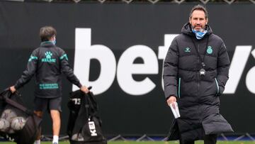 Vicente Moreno, entrenador del Espanyol.