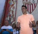 Iborra: "He venido a Sevilla para disputar este tipo de partidos"
