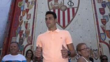 Iborra, jugador del Sevilla.