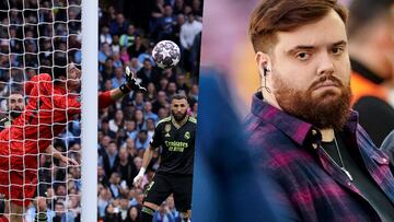 Ibai Llanos paradas Courtois alucina redes sociales