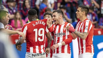 Sporting - Eibar, en directo: resumen, gol y resultado