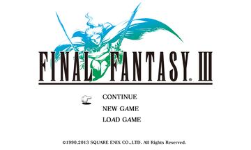 Captura de pantalla - Final Fantasy III (PC)