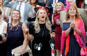 Glamour, fiesta y alcohol en el Grand National