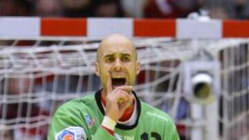 Jose Manuel Sierra, durante el partido ante Croacia.