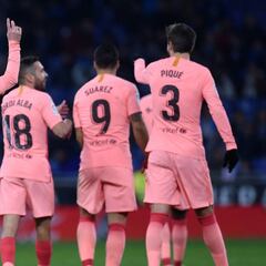 La participación de Vidal en los dos goles de jugada del Barça