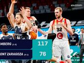 El Brose Bamberg arrolla al Casademont Zaragoza