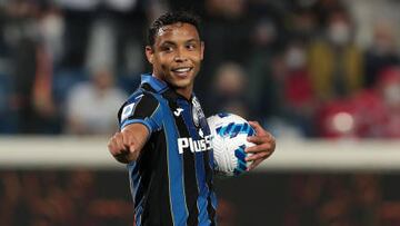 Luis Fernando Muriel, delantero colombiano de Atalanta