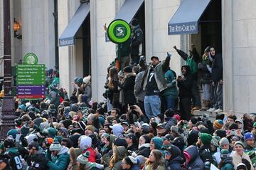 Las imágenes del desfile de los Eagles en Philadelphia tras el Super Bowl LII