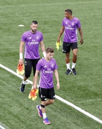 Casilla, Danilo y Febas.