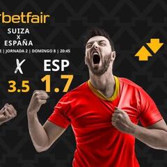 Suiza vs. España: horario, dónde ver, pronósticos y clasificación