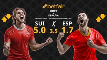 Suiza vs. España: horario, dónde ver, pronósticos y clasificación